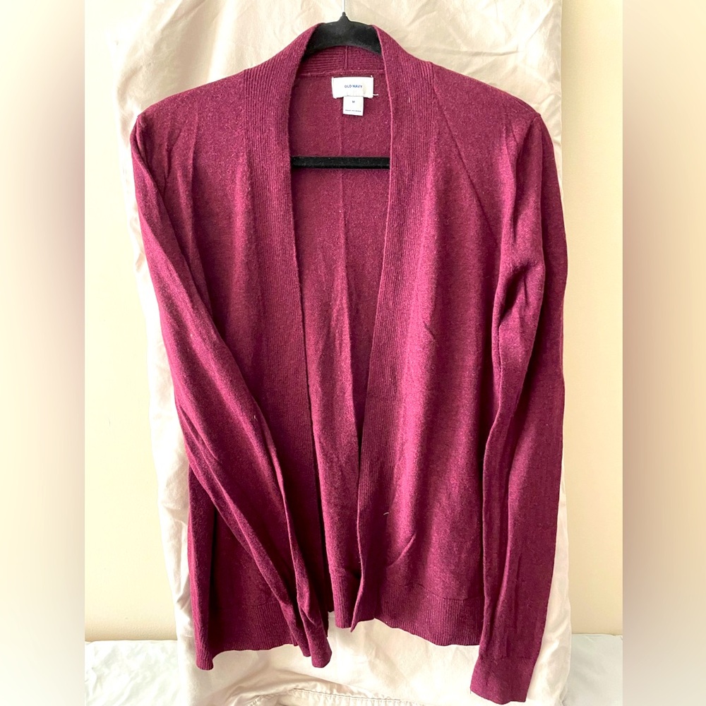 Open cardigan